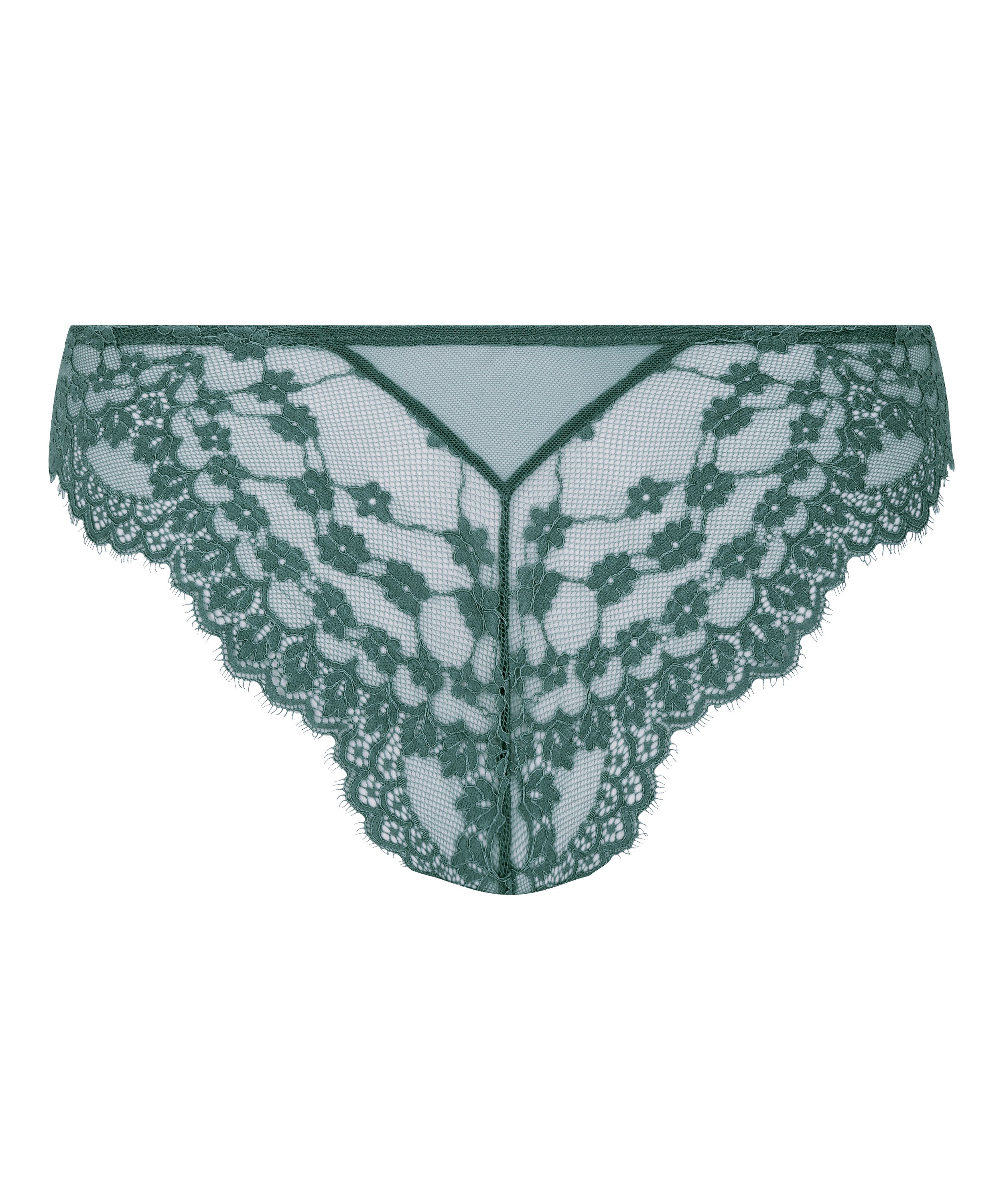 Slip br&eacute;silien Daisy, Bleu, main