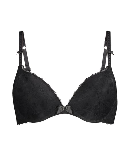 Soutien-gorge à armatures préformé push-up Maya, Noir