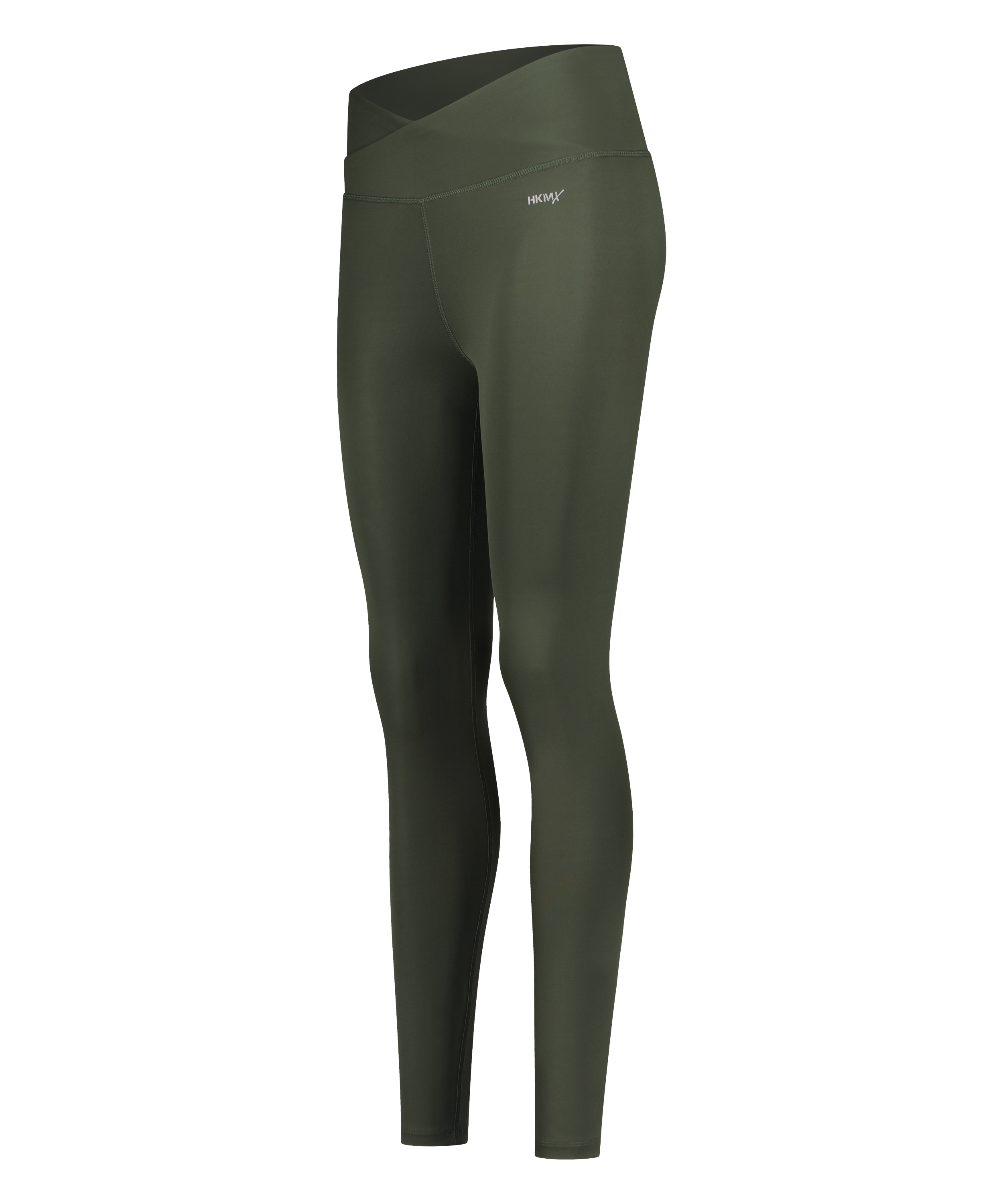HKMX Legging croisé à taille haute, Vert, main
