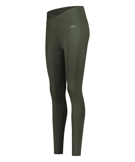HKMX Legging croisé à taille haute, Vert