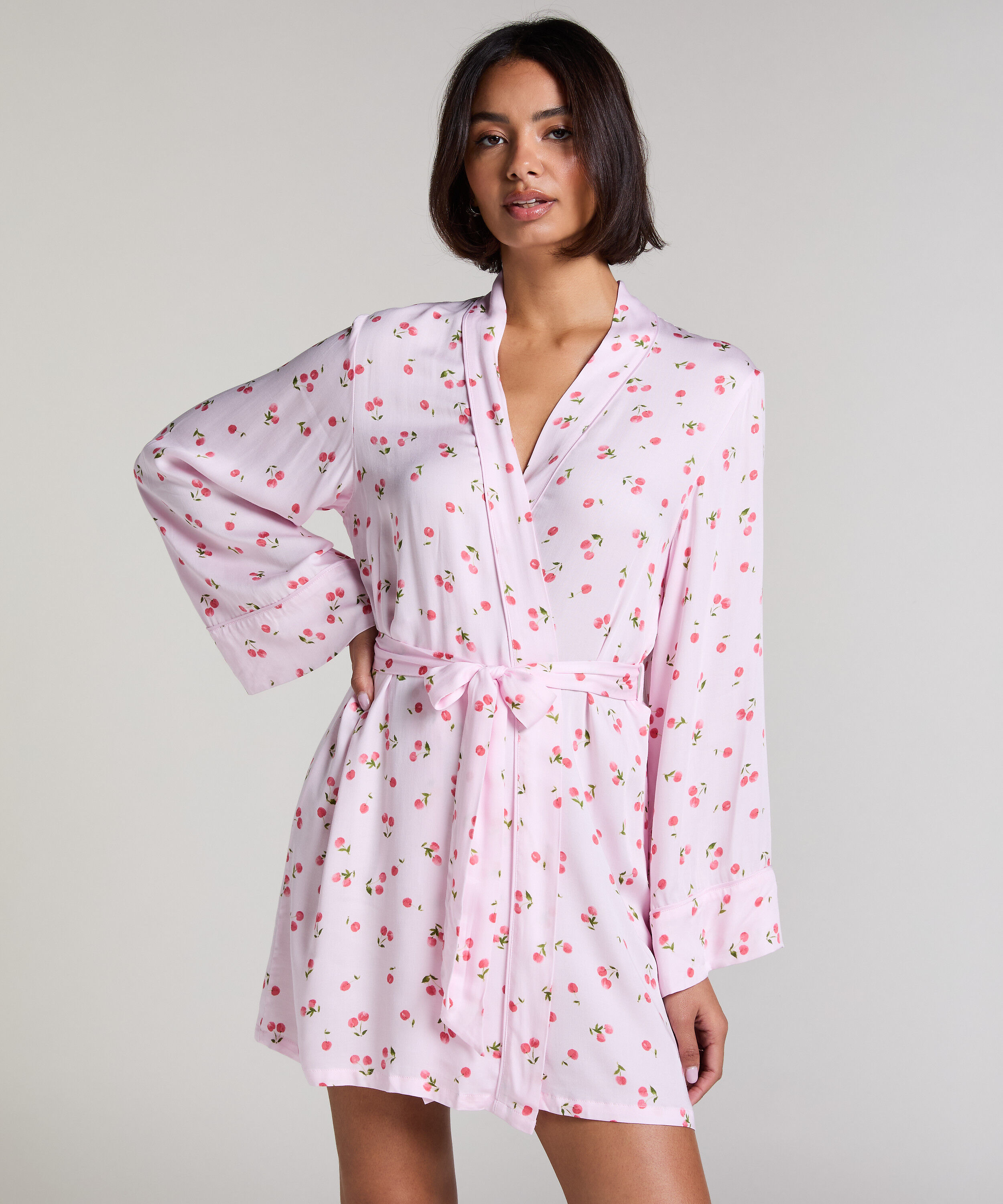 Kimono Satin, Rose