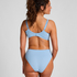Slip taille haute Diva, Bleu