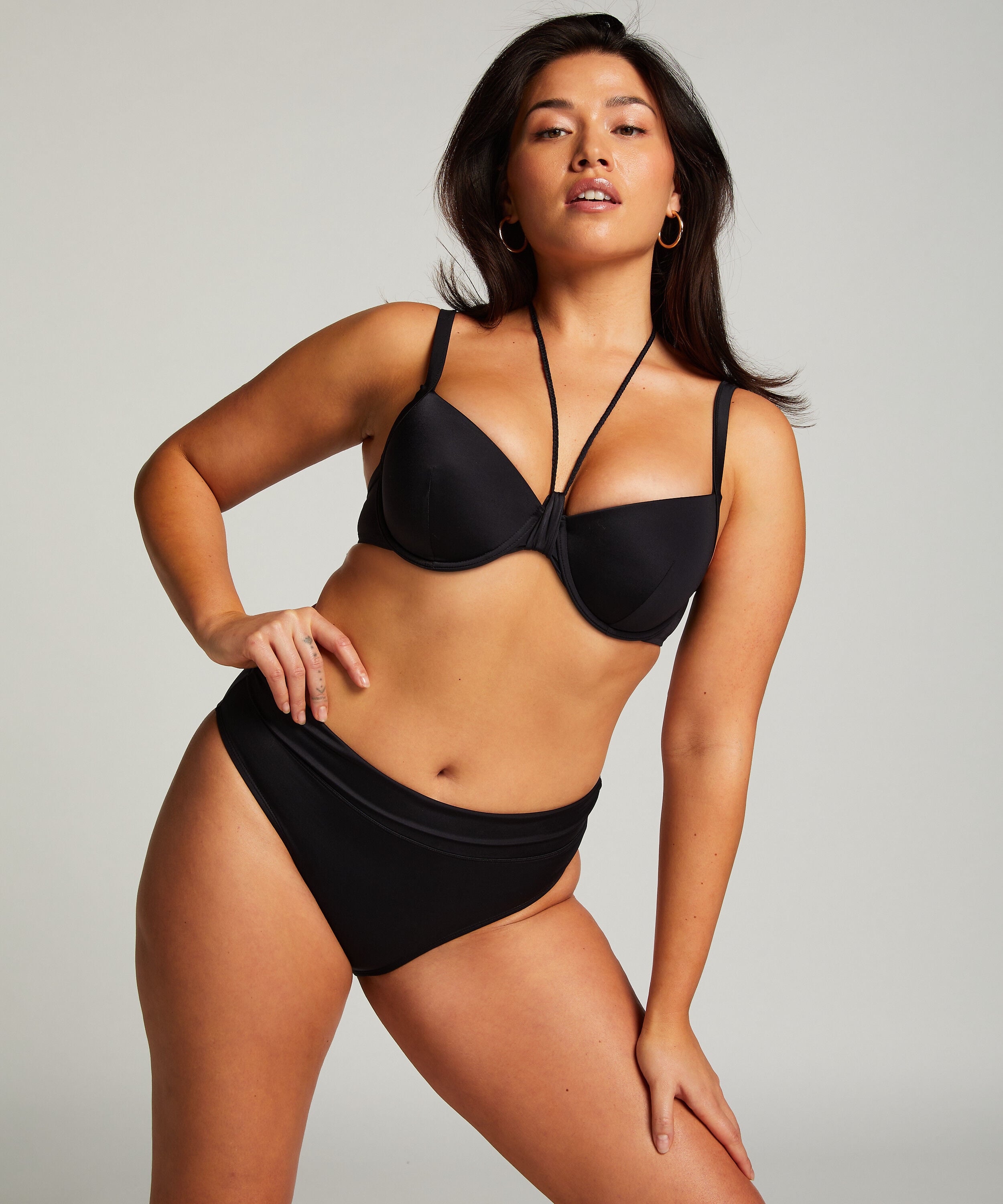 Slip de Bikini Rio Luxe, Noir Slip de Bikini Rio Luxe, Noir