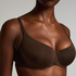Soutien-gorge à armatures préformé Smooth, Marron