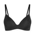 Soutien-gorge sans armatures préformé Mona, Noir