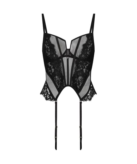Bustier Isabella, Noir
