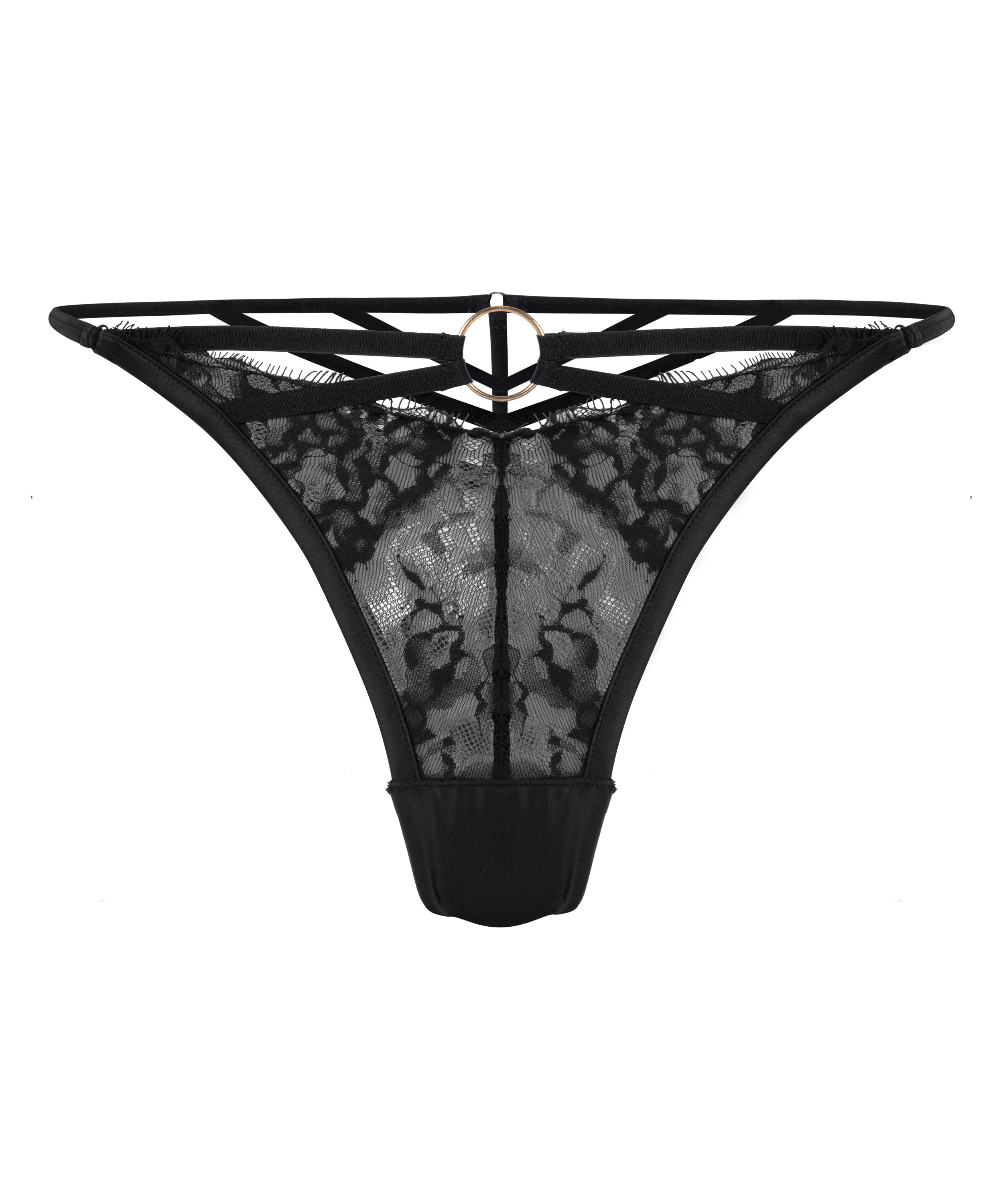 String Nienke, Noir String Nienke, Noir