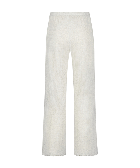 Pantalon de pyjama Pointelle, Beige