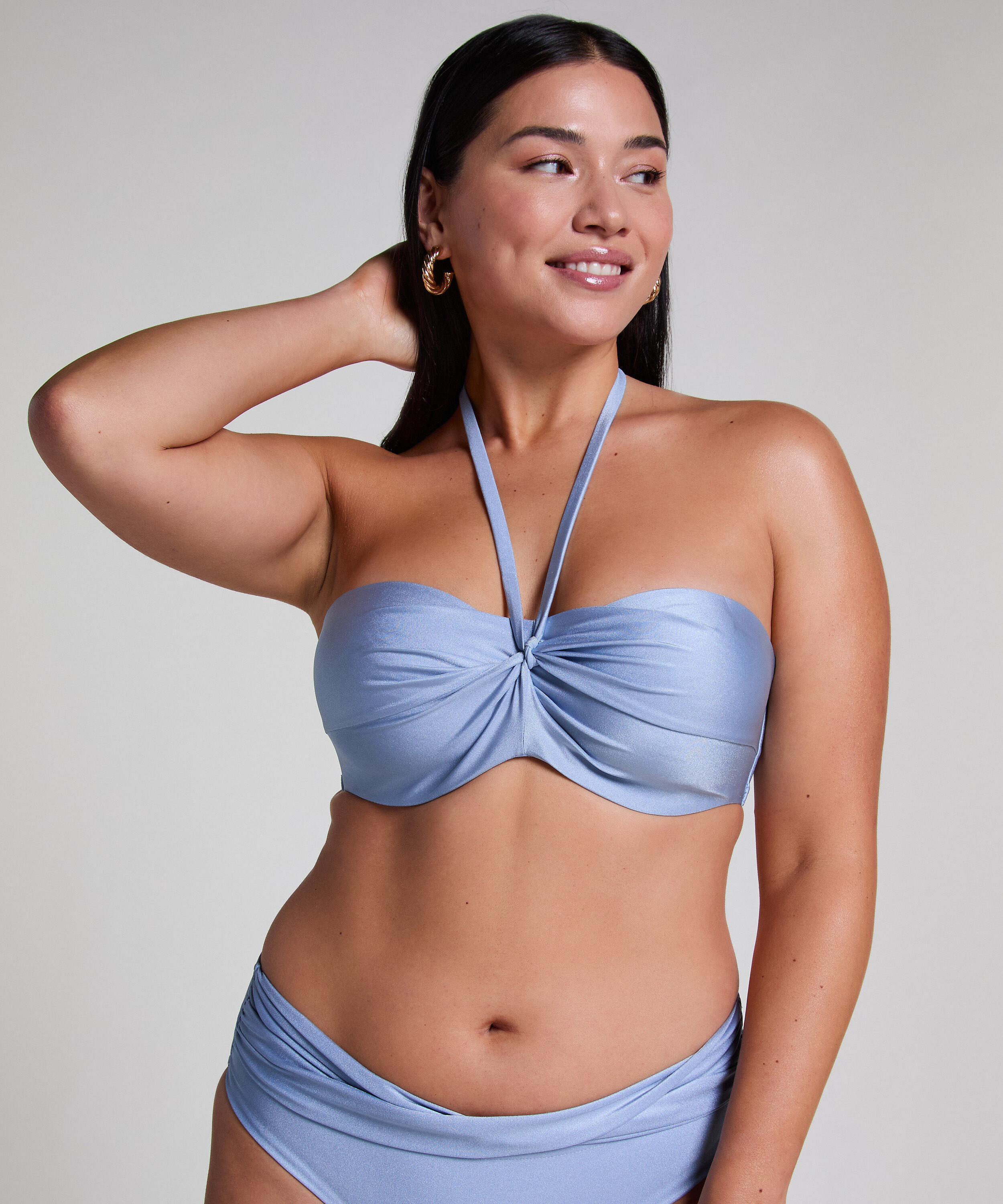 Haut de bikini Honolulu, Bleu