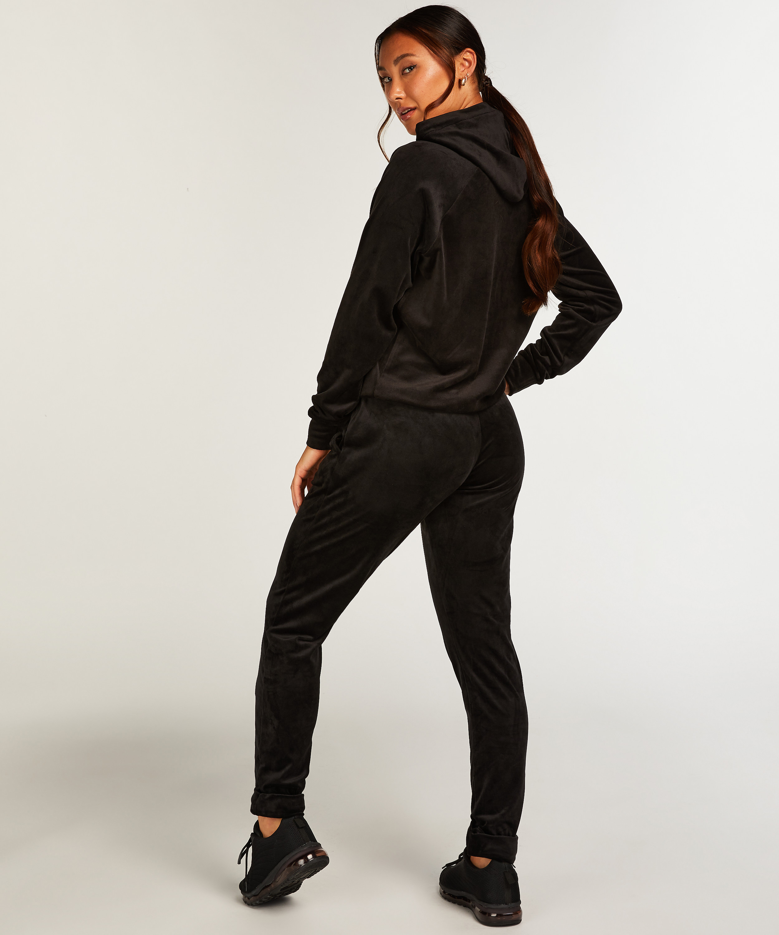 Pantalon de jogging Velours long, Noir, main