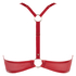 Soutien-gorge à armatures préformé push-up Faye, Rouge