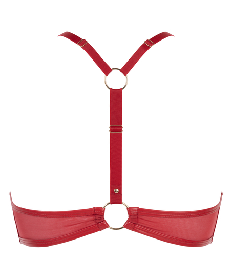 Soutien-gorge à armatures préformé push-up Faye, Rouge