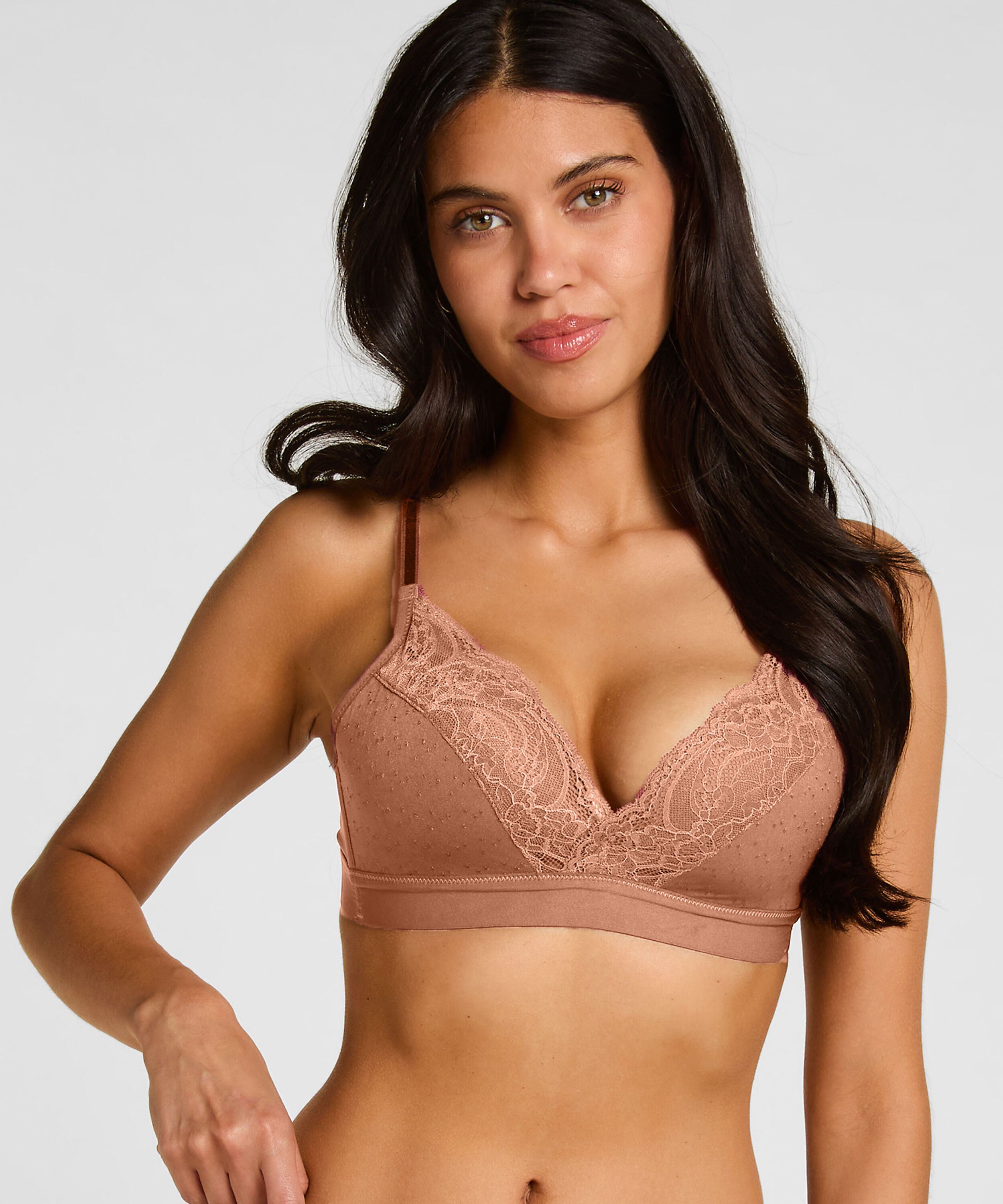 Soutien-gorge préformé sans armatures Sophie, Marron Soutien-gorge préformé sans armatures Sophie, Marron