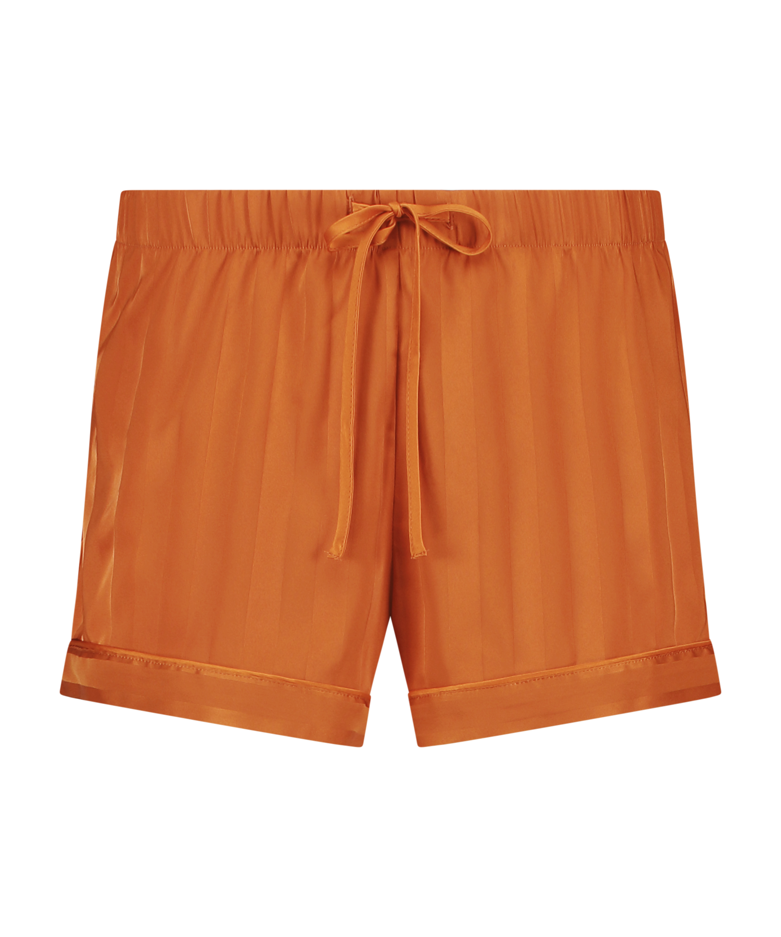 Short de pyjama Satin, Orange, main
