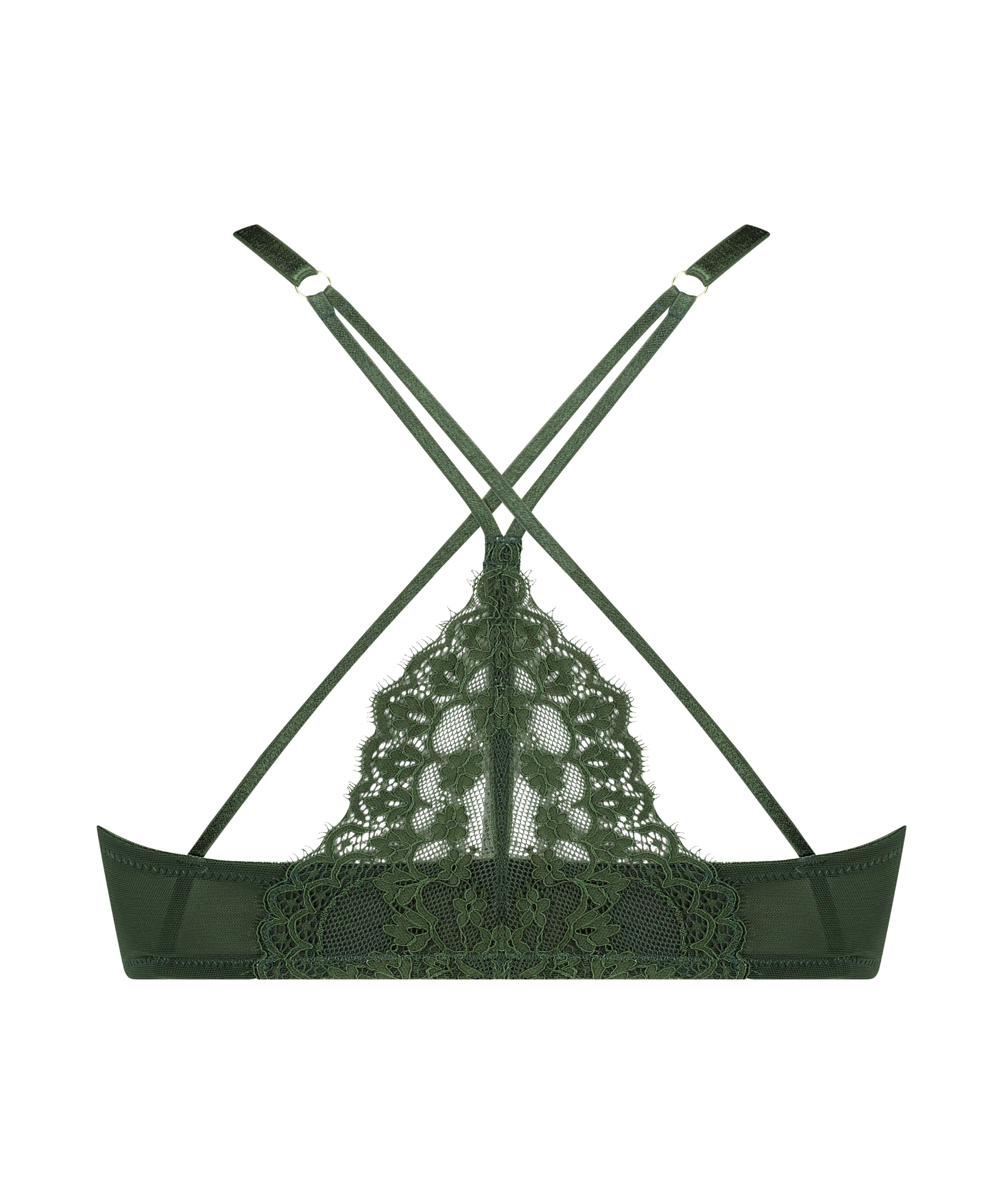 Soutien-gorge à armatures préformé push-up Miley, Vert, main