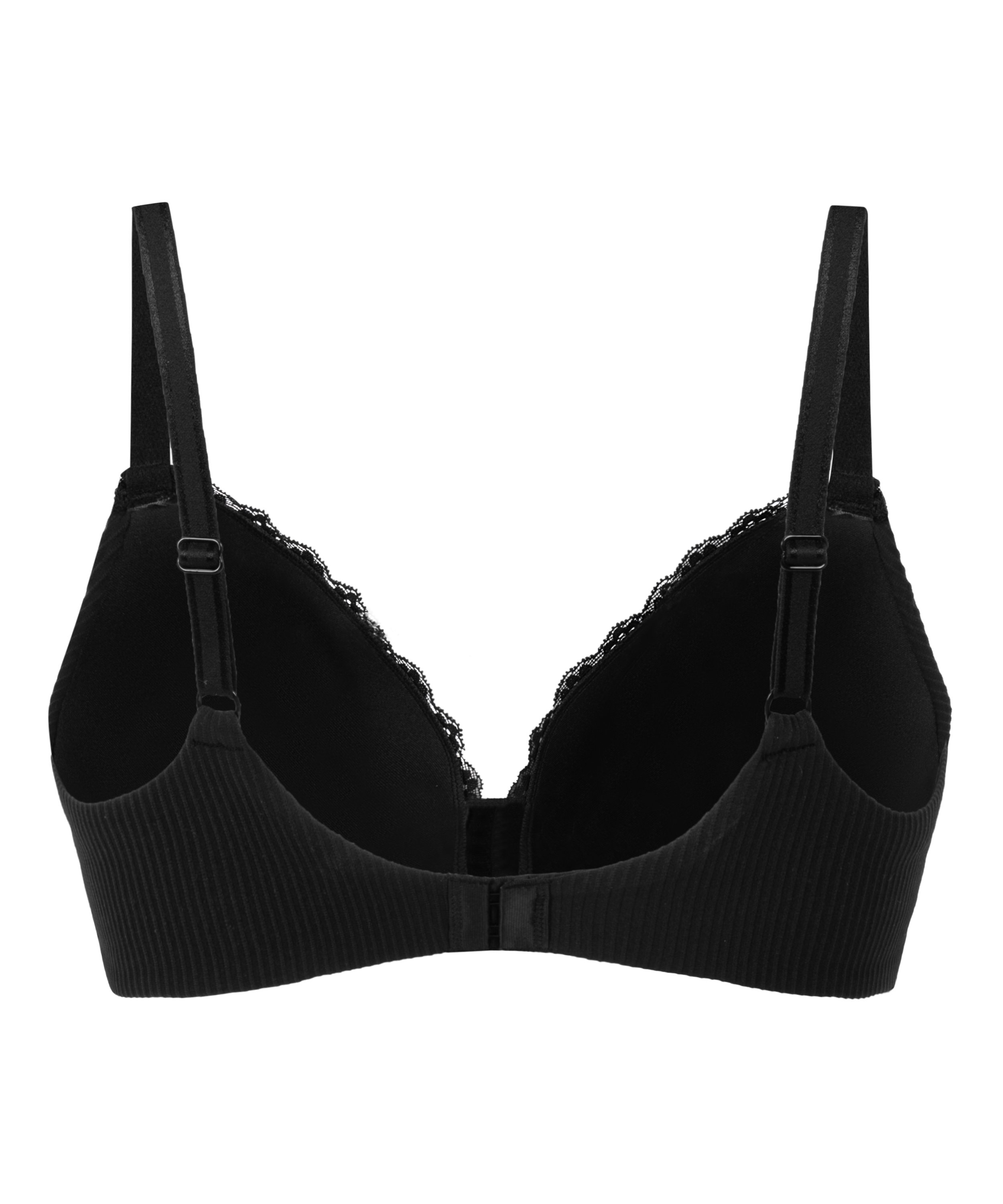 Soutien-gorge sans armature préformé Lola, Noir, main