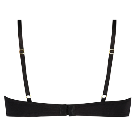 Soutien-gorge à armatures rembourré Gigi Empreinte d’animal, Noir