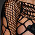 Combinaison Private en r&eacute;sille Chasity, Noir