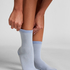 Chaussettes courtes en modal, Bleu
