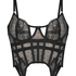 Bustier Lulu, Noir