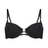 Haut de bikini Holbox, Noir