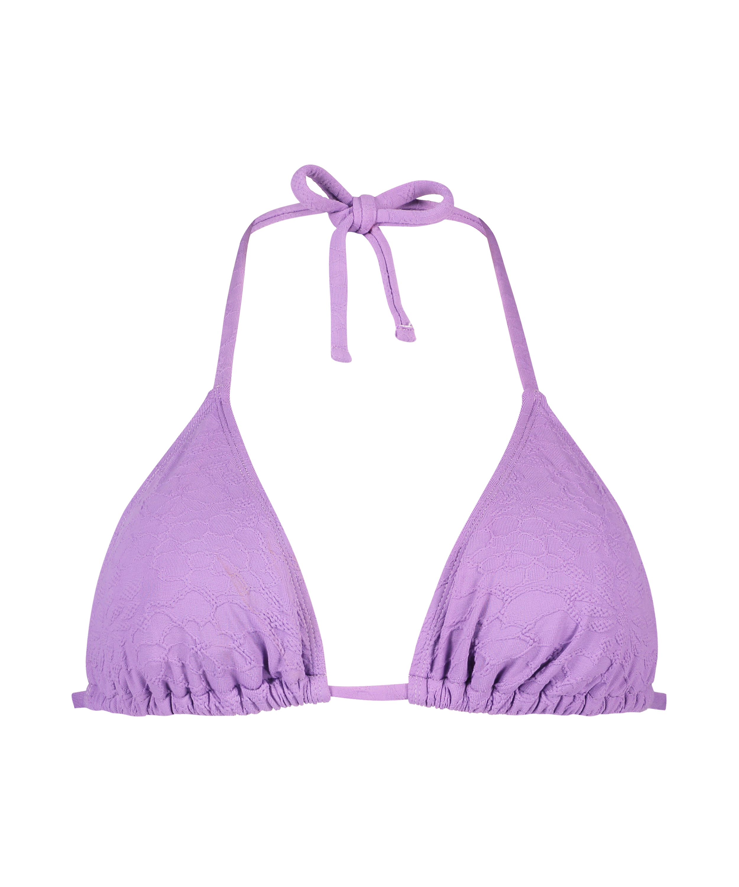 Haut de bikini Triangle Libby, Violet, main