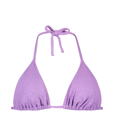 Haut de bikini Triangle Libby, Violet