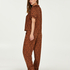Pantalon de pyjama, marron