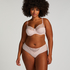 Slip taille haute Sophie, Rose