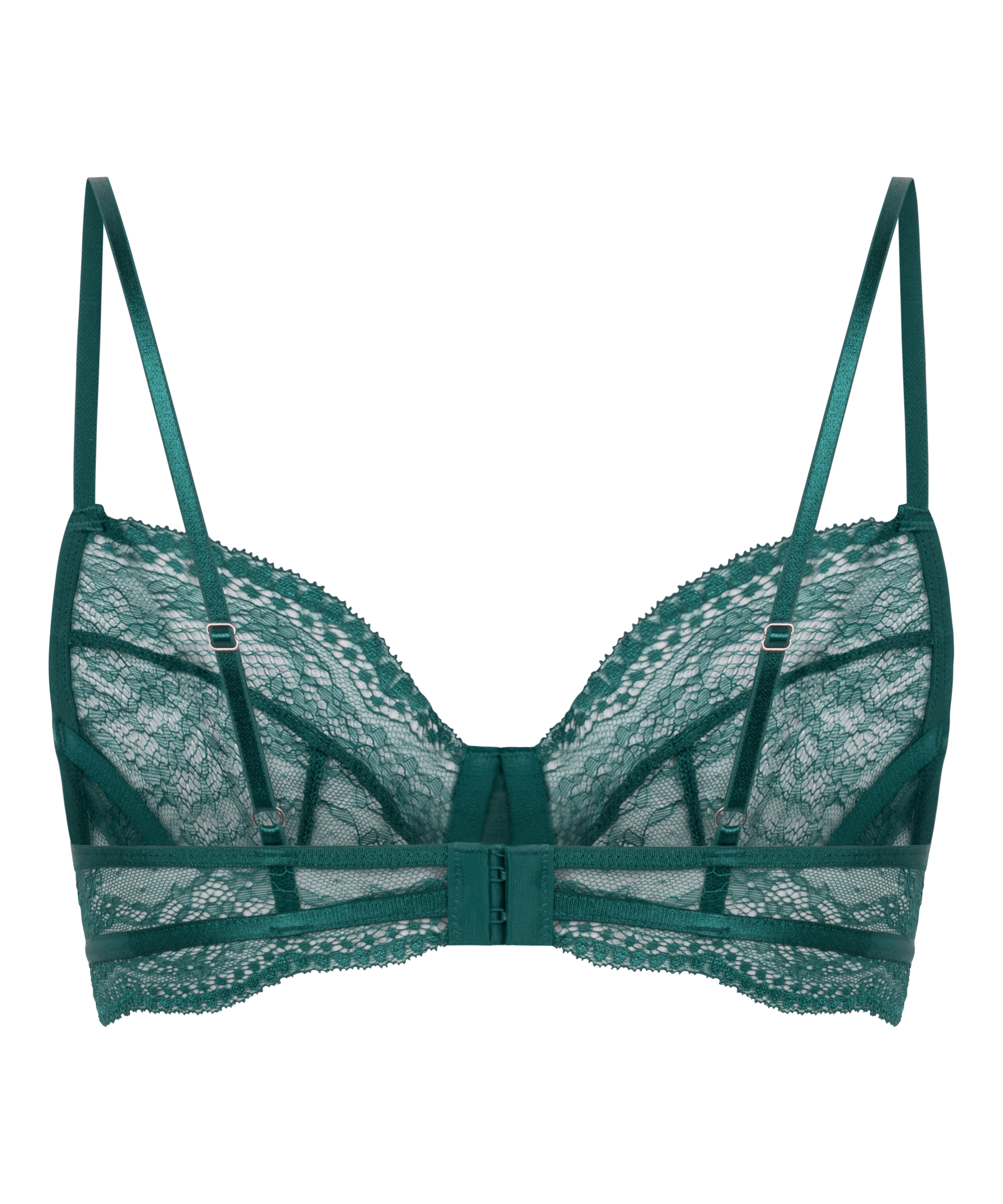 Soutien-gorge non-rembourré à armatures Isabelle, Vert, main