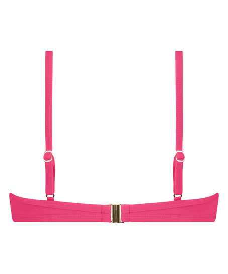 Haut de bikini préformé à armatures Scallop, Rose