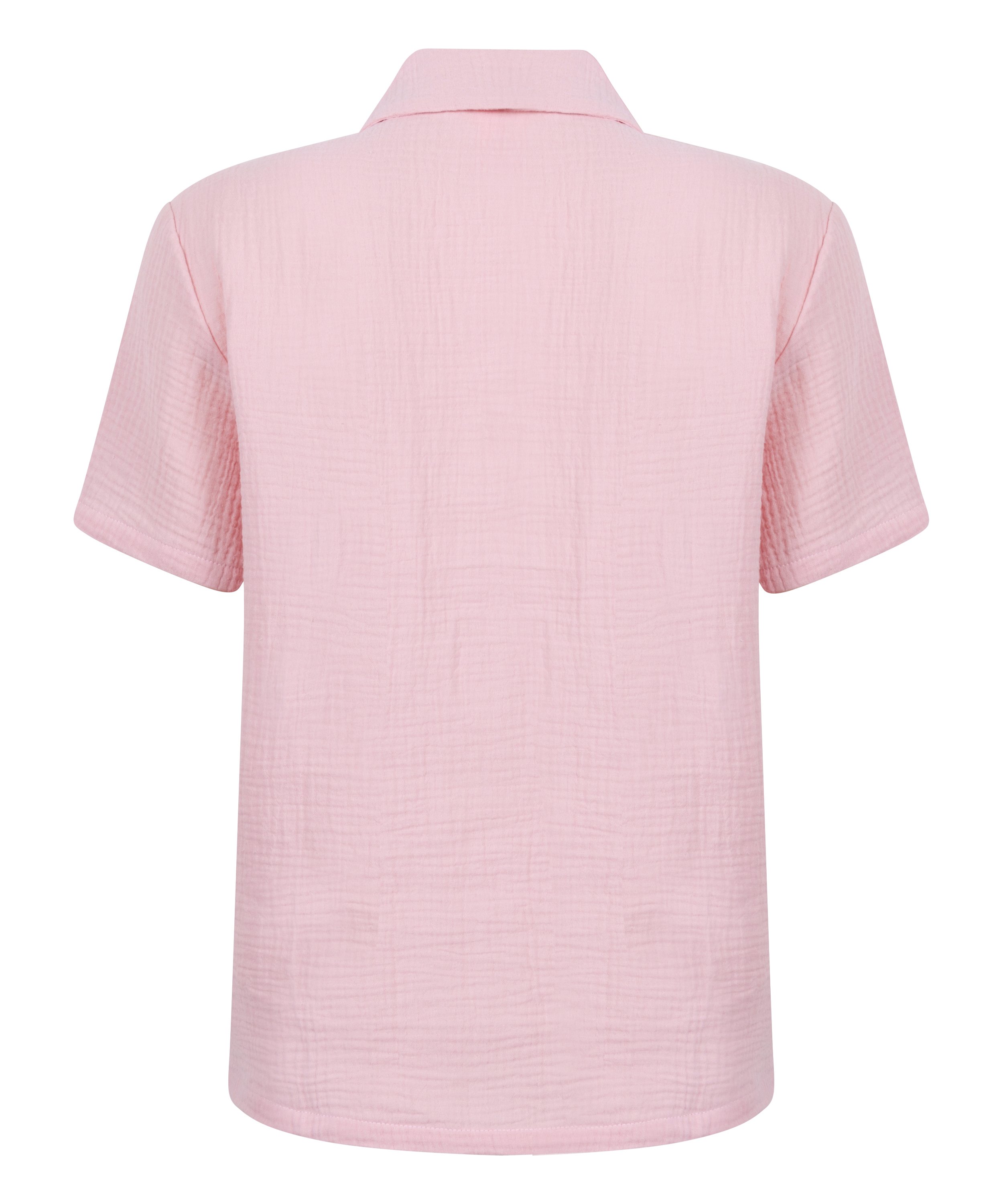 Veste en mousseline, Rose, main