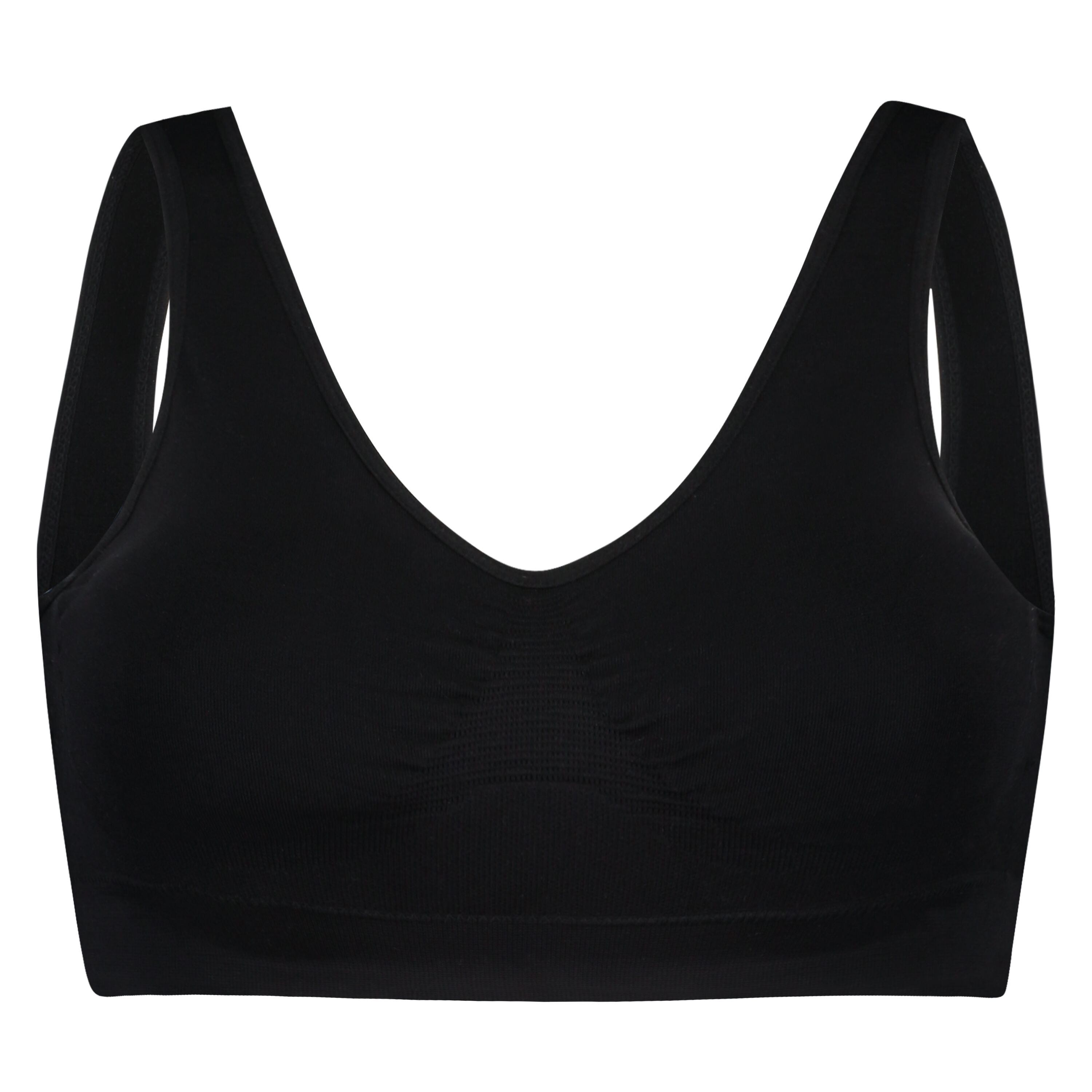 Top basic sans coutures, Noir