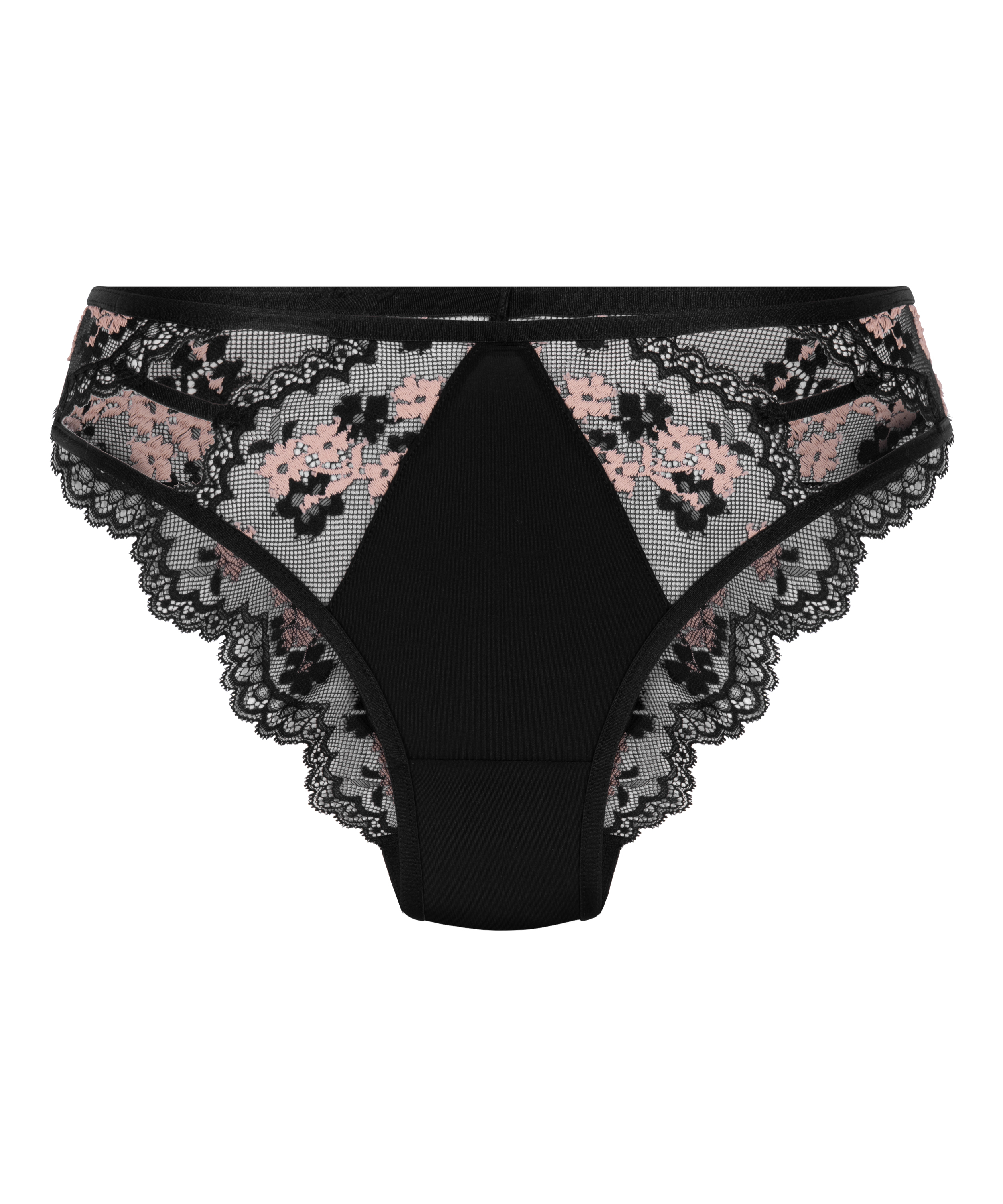 Culotte brésilienne Piper, Noir, main