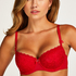Soutien-gorge &agrave; armatures pr&eacute;form&eacute; Maya, Rouge
