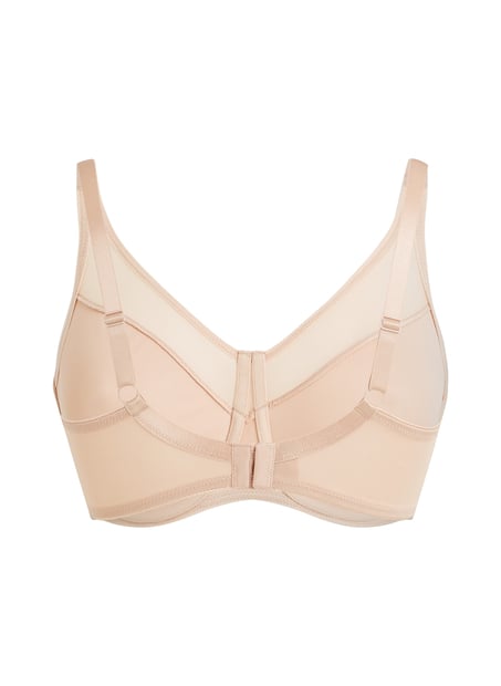 Soutien-gorge &agrave; armatures non-pr&eacute;form&eacute; minimiseur Nina, Beige