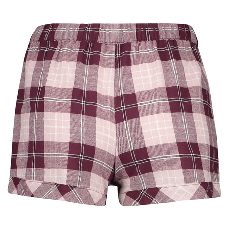 Short Twill Check, Rouge