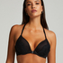 Soutien-gorge à armatures préformé push-up  Lorena, Noir