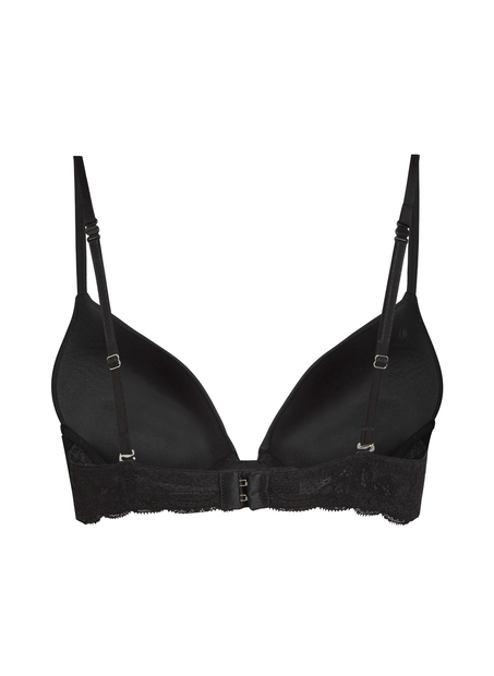 Soutien-gorge à armatures préformé push-up Angie, Noir