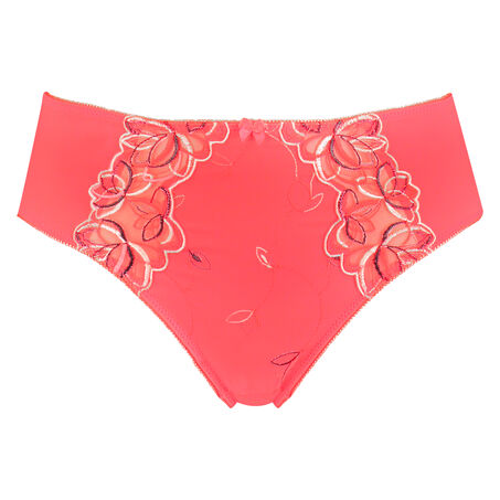 Slip taille haute Diva, Rouge