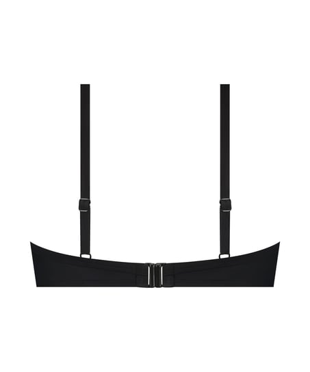 Haut de bikini Luxe, Noir