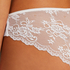 Lot de 3 Slip brésilien Invisible Lace Back, Blanc
