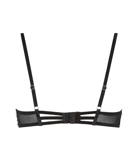 Soutien-gorge maximiseur &agrave; armatures pr&eacute;form&eacute; Arabella, Noir