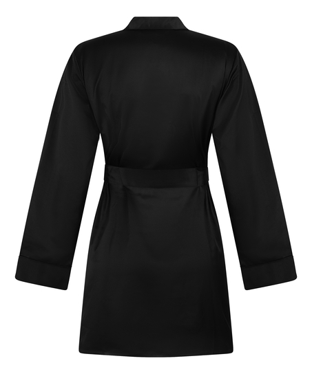 Kimono Satin, Noir