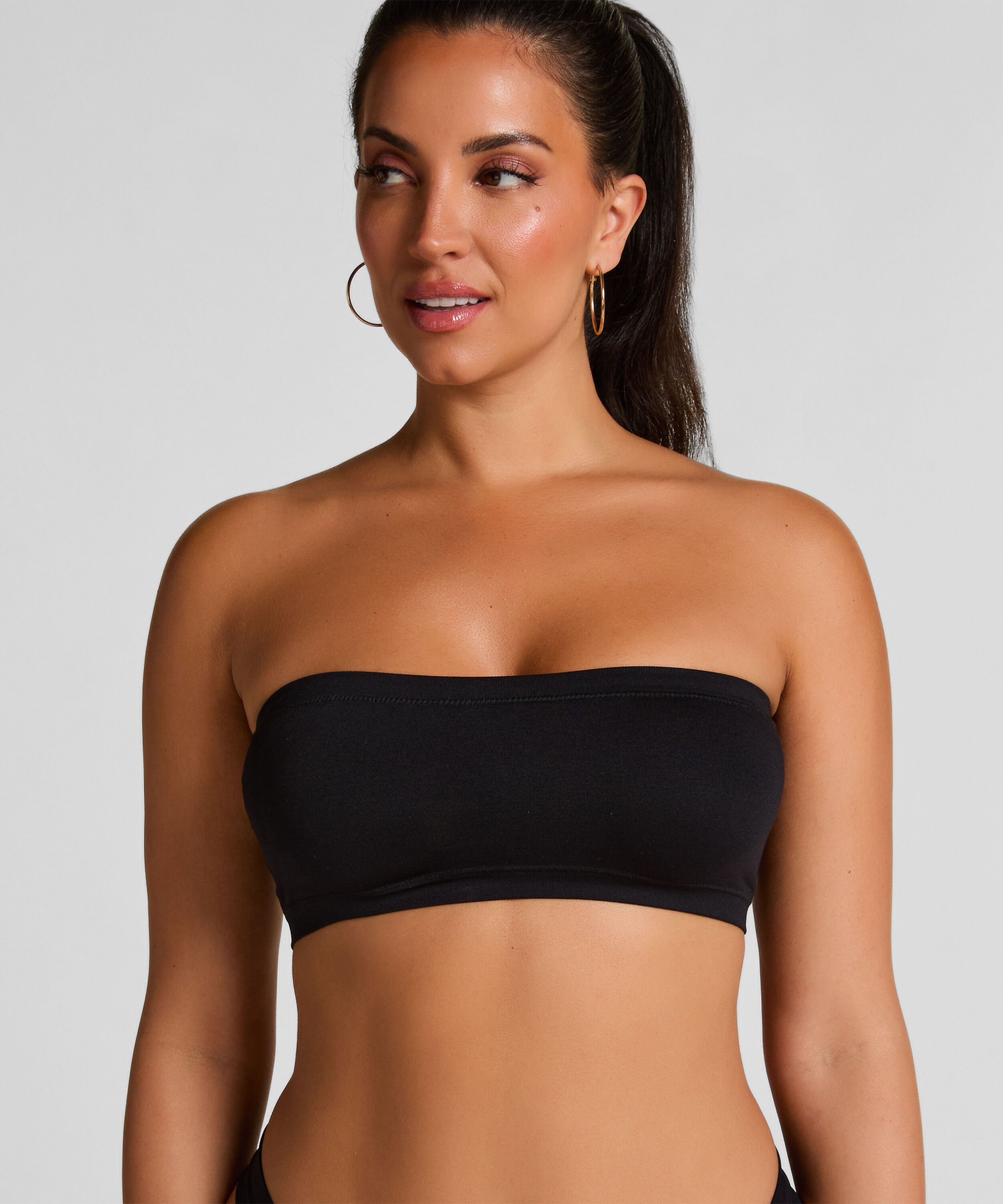 Brassière bandeau Dide, Noir