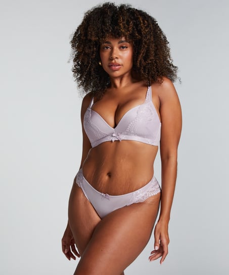 Soutien-gorge rembourré sans armatures Lycke, Violet