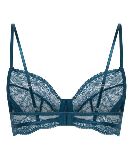 Soutien-gorge non-rembourré à armatures Isabelle, Bleu