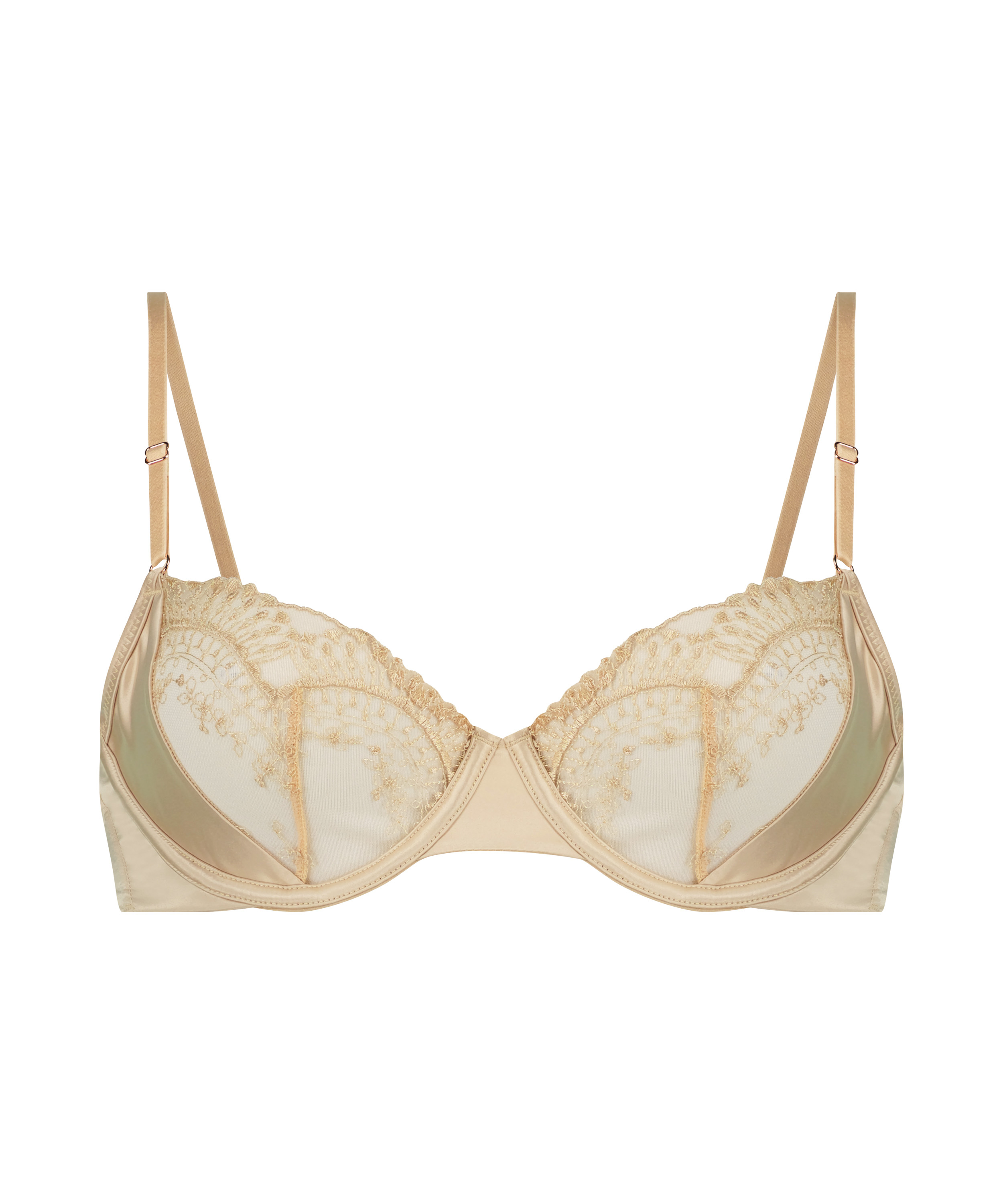 Soutien-gorge à armatures non-préformé Stella, Jaune, main