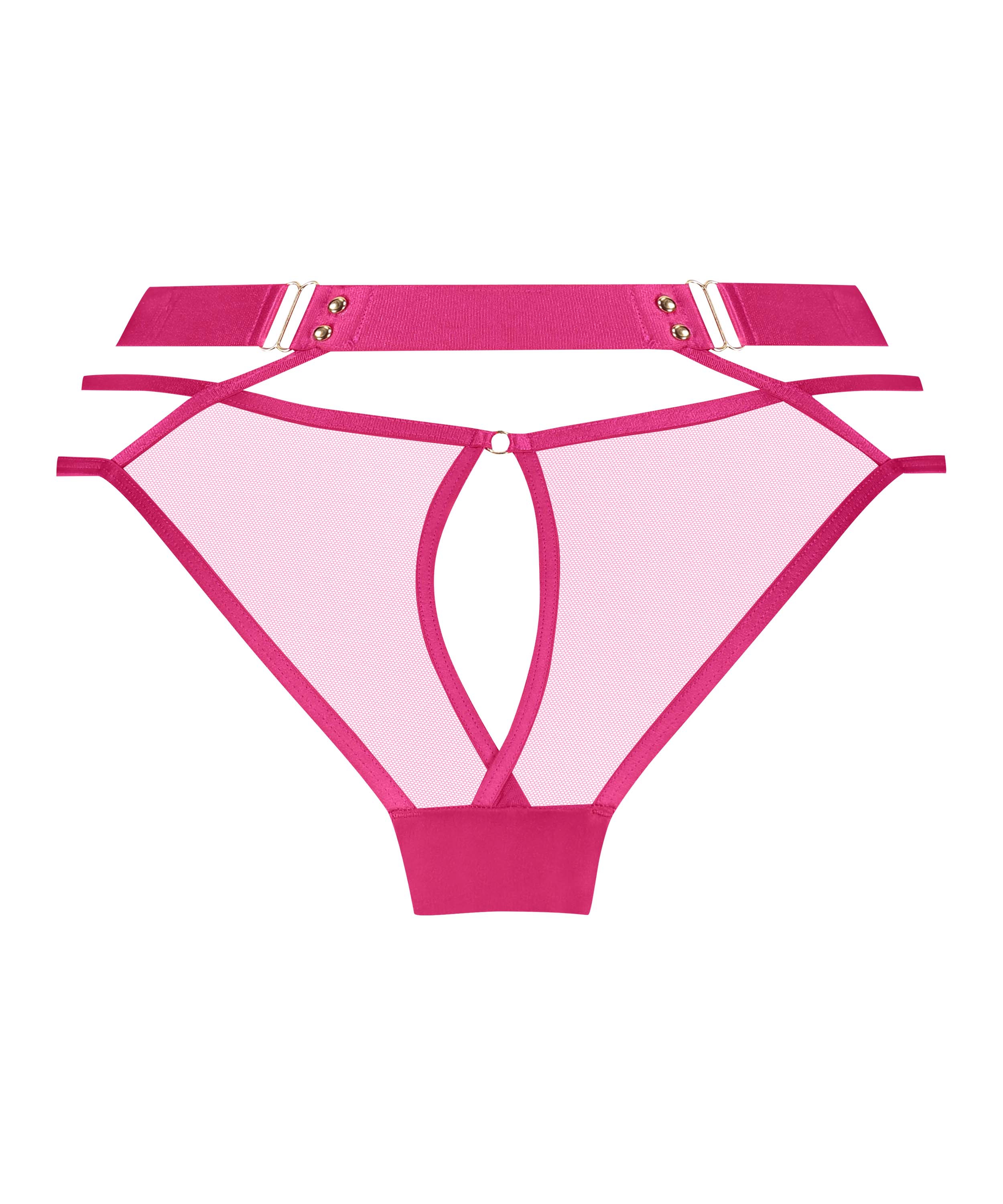 Slip brésilien Sable, Rose, main