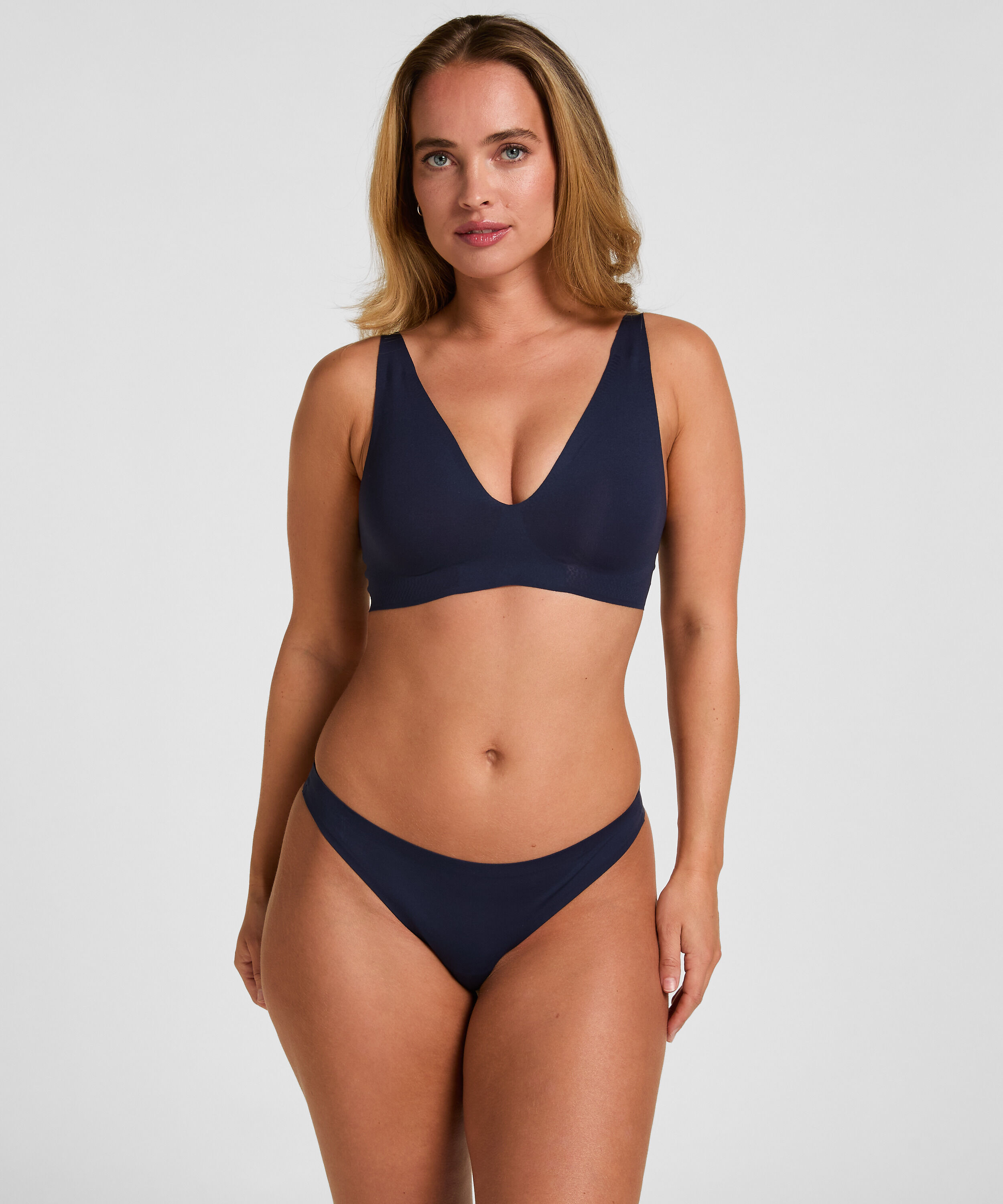 Super Confort String, Bleu